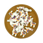 Silicone 3D Focal Beads Rainbow Alpaca Colorful Saddle Design 2
