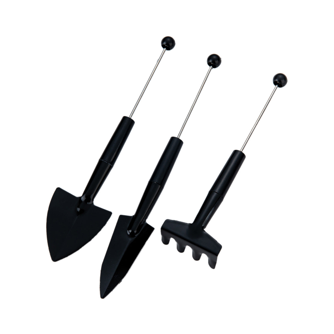 Beadable Metal Gardening Tool Sets Solid Color
