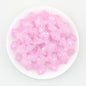 Sparkling Bow Shaped Silicone Focal Beads Glitter Effect 20pcs 4