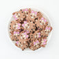 Bow Silicone Focal Beads with Highland Cow Design 20pcs - Purple