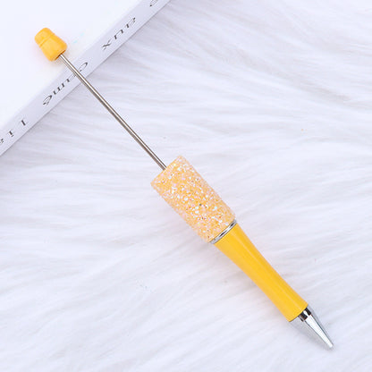 Beadable Pen with Stardust Glitter Plastic 32