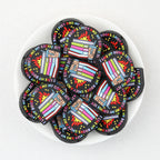 I Like Books Spicy And Coffee Ice Silicone Focal Beads 20Pcs  2