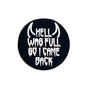 Silicone Focal Beads Hell Was Full So I Came Back Drippy Lettering Devil Horns 20pcs 2