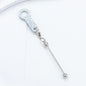 Beadable Cup Charms Glitter Marble Texture