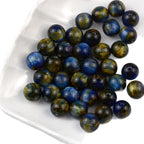 Resin Round Beads 8mm 10mm Starry Lacquer Effect 100pcs 5