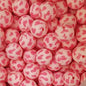 15mm Silicone Beads Multi Base Cute Duck Print 50pcs 10