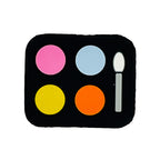 Color Palette Silicone Focal Beads 20pcs