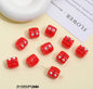 Monster Resin Barrel Beads 13mm Glossy 2pcs 4