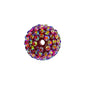 Ball Rhinestone Beads 20mm Multicolor Sparkle 50pcs 7