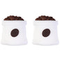 Silicone 3D Focal Beads Coffee Cup With Coffee Bean Detail 20pcs 15