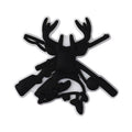 Silicone Focal Beads Hunting Season Black and White Wildlife Silhouettes 20pcs 11