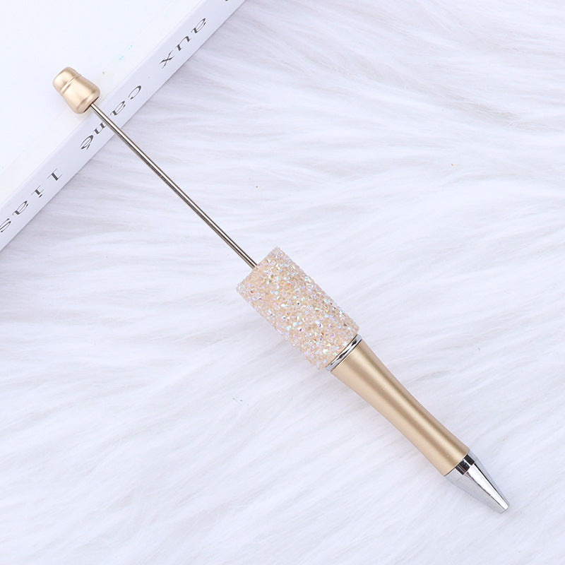 Beadable Pen with Stardust Glitter Plastic 9