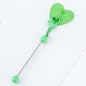 Beadable Metal Cup Charms Heart-shaped