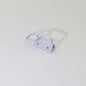 Iron Fob Keychain Clamps 25mm Various Finish Colors 10pcs 20