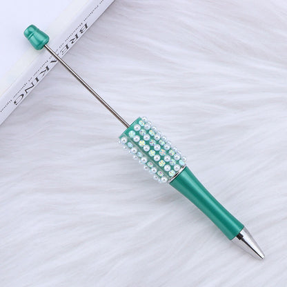 Colorful Pearl Gradient Round Ballpoint Pen Plastic 40