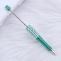 Colorful Pearl Gradient Round Ballpoint Pen Plastic 40
