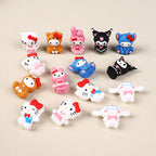Silicone 3D Focal Beads Sanrio Characters Big Ear and Bow Details 20pcs 2