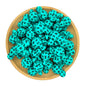 Silicone Focal Beads Mickey Head LV Pattern Printed 20pcs 2