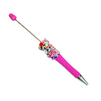 Creative Animal Cartoon Patch Rainbow Heart Beadable Pen 5