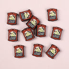 Silicone Focal Beads Library Reed Duck Book Phrase Set 20pcs 29
