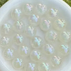Glow In The Dark Bubblegum Beads 20mm Mermaid Color Pastel 10pcs 4