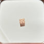 Candy Colored Leopard Print Acrylic Square Beads 10mm 20pcs 7