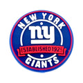 Silicone Focal Beads New York Giants Circle Badge Established 1925 20pcs