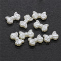 Pearl Butterfly and Star Acrylic Beads 11-15mm Imitation Pearl 100pcs 3