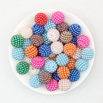 16mm Berry Style Round Acrylic Beads 500g Approx. 350pcs 2