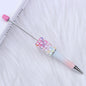 Colorful Pearl Gradient Round Ballpoint Pen Plastic 16