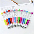 Creative DIY Candy Color Matching Rhinestones Beadable Pen 6