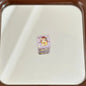 Square Acrylic Beads 14mm McDonald's Puppy Series Colorful 10pcs 6