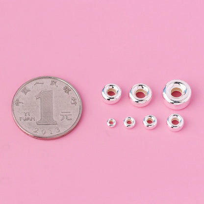 Metal Spacer Beads 3-10mm Polished Classic 2pcs 4