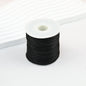 Nylon String Beading Cord 2mm Diameter Gold 38 Yards - #2 Black