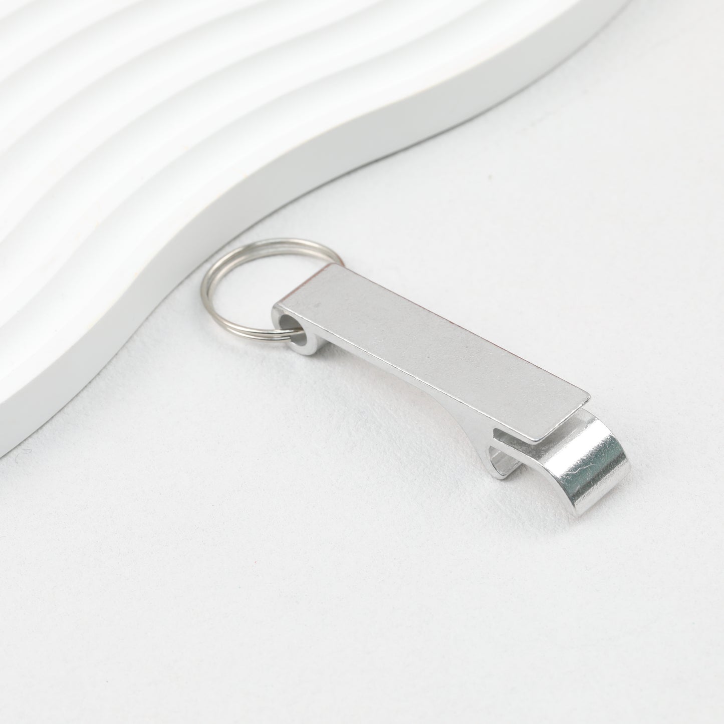 Aluminum Bottle Opener Keychain Slim Durable Lightweight