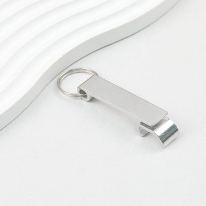 Aluminum Bottle Opener Keychain Slim Durable Lightweight