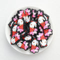 Valentine Balloon Dwarf Silicone Focal Beads 20Pcs  3