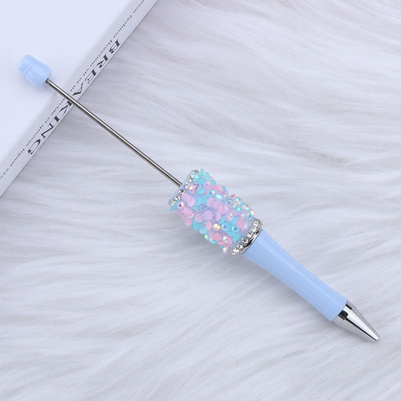Beadable Pen with Colorful Sequin and Rhinestone 14