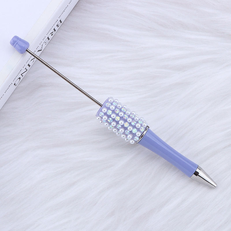 Colorful Pearl Gradient Round Ballpoint Pen Plastic 45