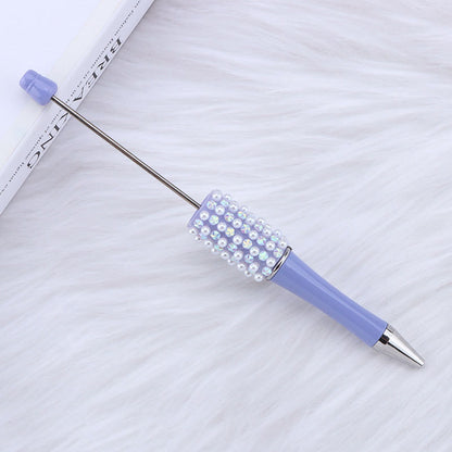 Colorful Pearl Gradient Round Ballpoint Pen Plastic 45