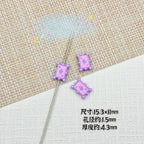 Baking Painted Poker Metal Beads 15mm Colorful Whimsical Design 10pcs 17