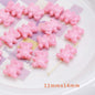 Colorful Bear Acrylic Beads 12x14mm Playful Design 20pcs 6
