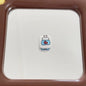 Acrylic Square Beads 16mm Glossy Cartoon Faces 10pcs 16