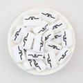 Four Color CC Handbag Silicone Focal Beads 20Pcs  3
