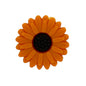 Silicone Focal Beads Daisy Sunflower Rounded Center 20pcs 39