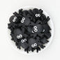 Halloween Black Spider Silicone Focal Beads 20 pcs 2