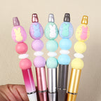 Silicone 3D Focal Beads Easter Bunny Chick Easter Egg Rabbit 20Pcs 16