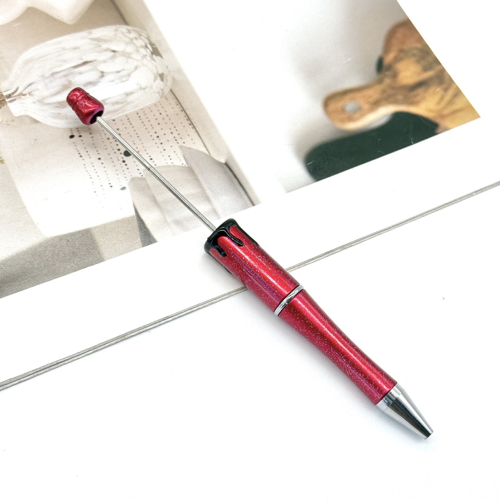 Beadable Pen Halloween Bloodprint Morandi Candy Color 10