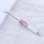 Beadable Pens with Pearl Rhinestone Decorations Colorful 4