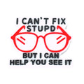 Silicone Focal Beads Eyeglasses With Witty Quote 20pcs